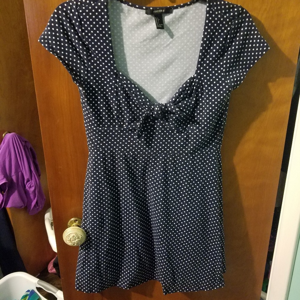 Forever 21 mini polka dot dress